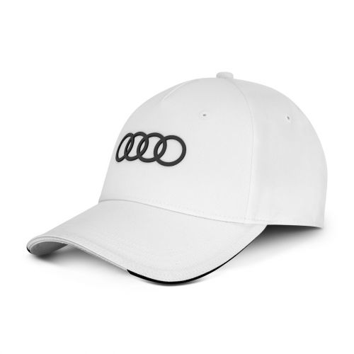 Casquette Blanche Audi 4 Anneaux