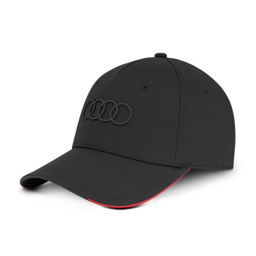 Casquette Noir Audi 4 Anneaux