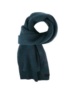 Echarpe Tricotée Audi Noir Pétrole