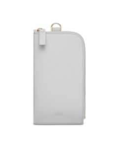 Pochette Telephone En Cuir AUDI Gris Femme