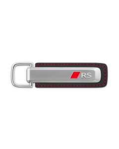 Porte-clés Audi RS argent/noir