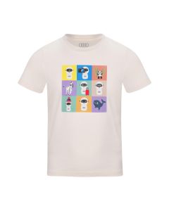 T-Shirt Enfant Audi Blanc