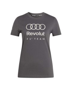 T-Shirt Graphique  Audi F1 Gris Foncé Femme