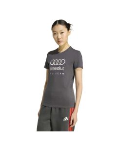 T-Shirt Graphique  Audi F1 Gris Foncé Femme