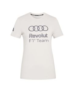T-Shirt Graphique Audi F1 Noir Femme