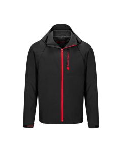 Veste Audi Sport manches amovibles noire rouge pour homme