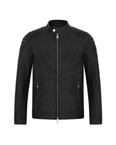 Veste en cuir Audi Kaskade noir pour homme