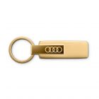 Porte-clés Audi Doré