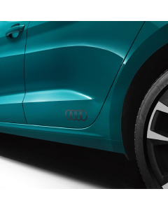 Autocollants 4 Anneaux Gris Platine Audi