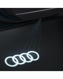 Led de Seuil de Porte avec Projection Anneaux Audi