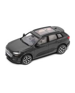 Miniature Audi Q6 E-TRON Grise 1/43