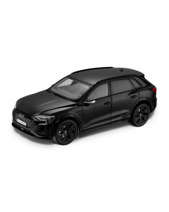 Miniature Audi Q8 E-TRON Noir 1/18