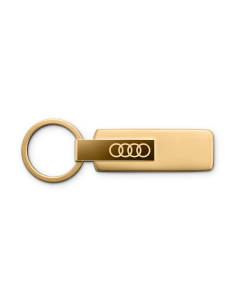 Porte-clés Audi Doré