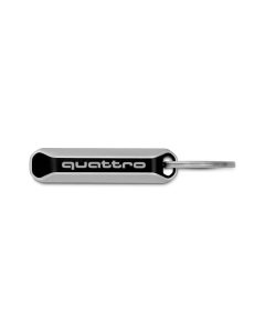 Porte-clés Audi quattro noir