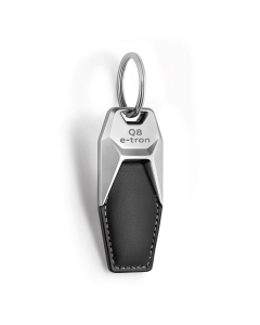 Porte-clés Q8 e-tron en cuir