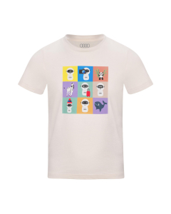 T-Shirt Enfant Audi Blanc