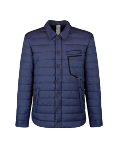 Veste à col chemise Audi bleue marine